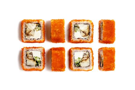 Ролл Калифорния с угрём