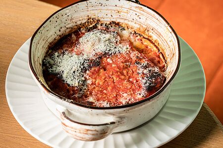 Лазанья с говядиной 