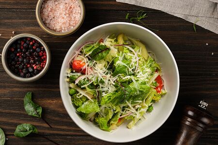 Французский зеленый салат