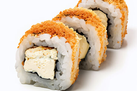 Запеченный ролл с курицей