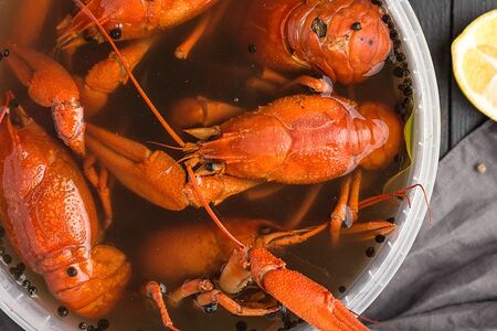 Рак отборный вареный