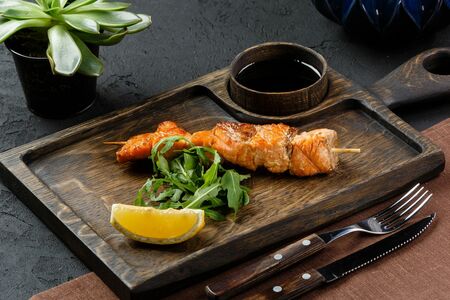 Форель на углях