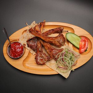 Шашлык из корейки баранины