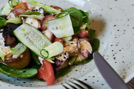 А-ля нисуаз с осьминогом