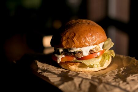 Биф-бургер с говядиной 