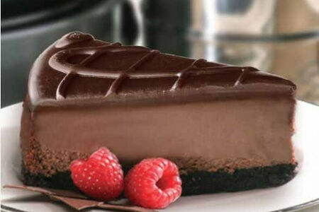 Чизкейк шоколад