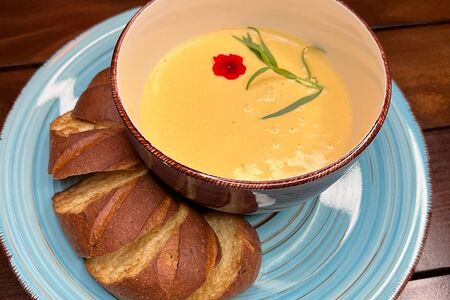 Сырный крем-суп