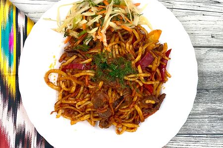 Жареный лагман