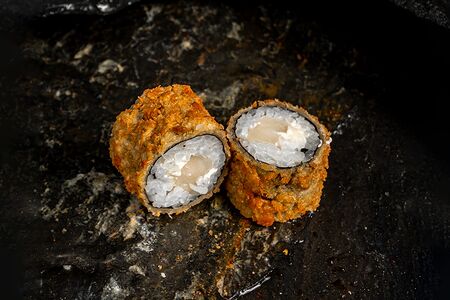 Темпура с гребешком