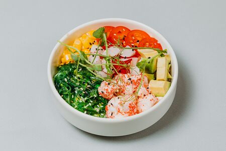 Поке с креветкой