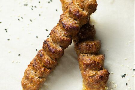 Люля-кебаб из мраморной говядины