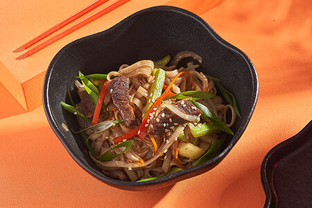 Вок Удон с говядиной