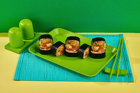 Кимпаб с овощами