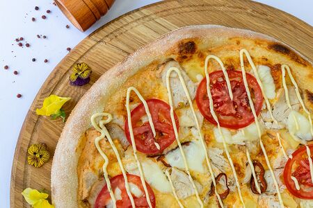 Курица с ананасом