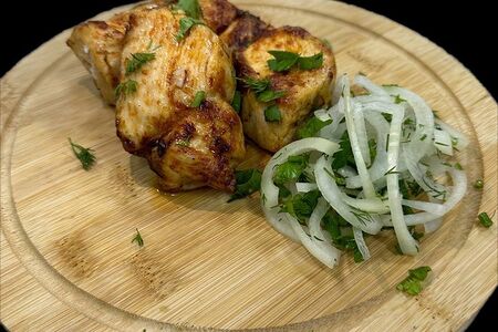 Шашлык из куриной грудки
