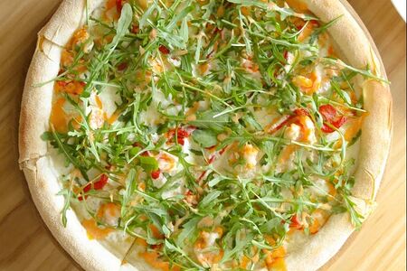 С креветками и соусом том ям