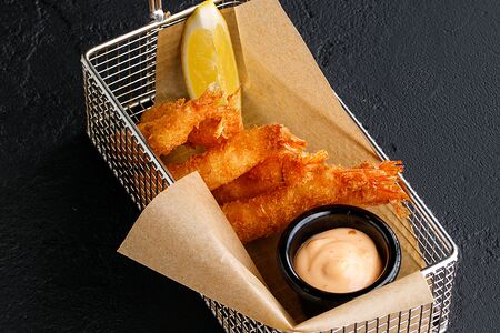 Хрустящие креветки