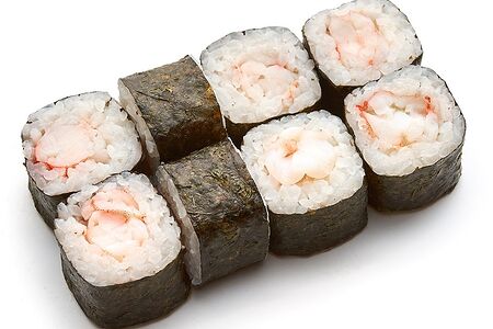 Маки с креветкой