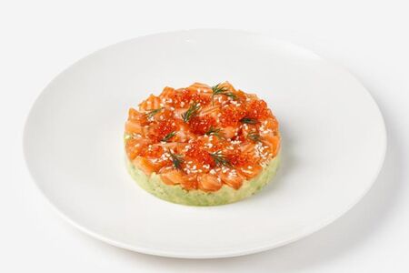 Тартар из лосося