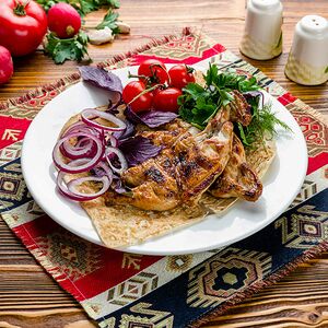 Цыпленок на мангале