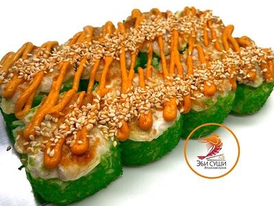 Запеченный с окунем