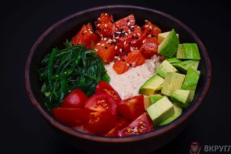 Поке лосось