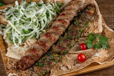 Люля-кебаб из свинины