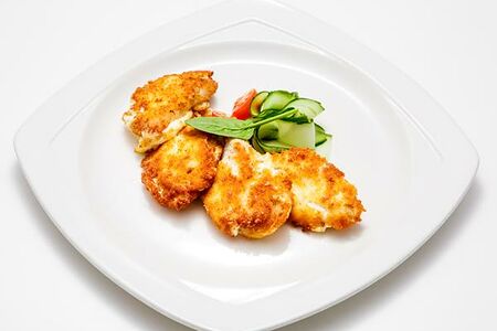 Куриное филе в хрустящей сырной корочке