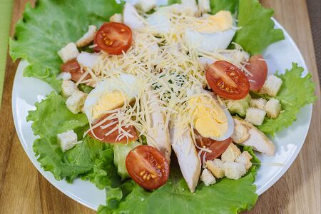 Цезарь с курицей