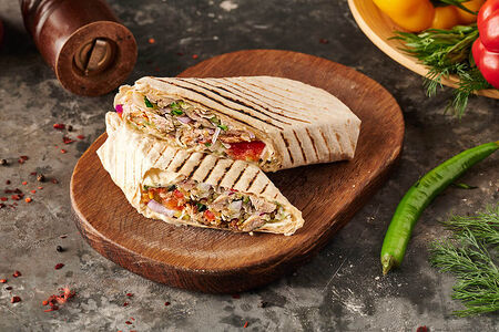 Шаурма со свининой