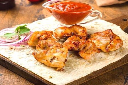 Шашлык из куриного филе