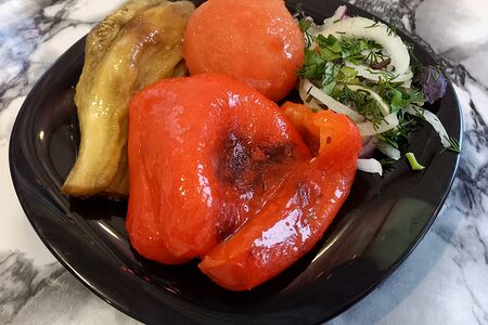 Овощи на углях