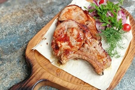 Шашлык из cвинoй корейки