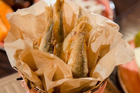 Корюшка в хрустящей корочке