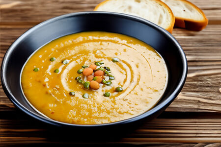 Крем-суп из чечевицы