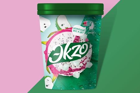 Мороженое Экзо драгонфрут гуанабана