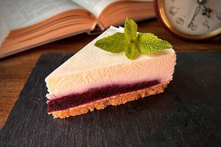 Черничный чизкейк