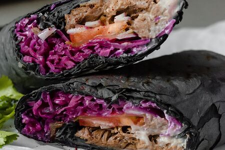 Шаверма с рваной говядиной