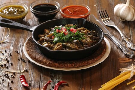 Кучмачи из говяжьих потрошков