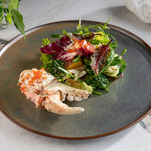 С камчатским крабом и грейпфрутом