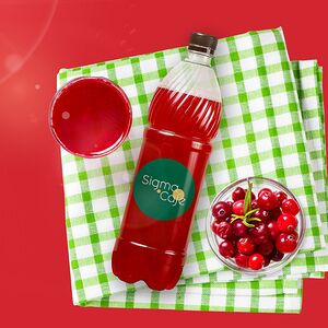 Морс клюквенный собственного производства