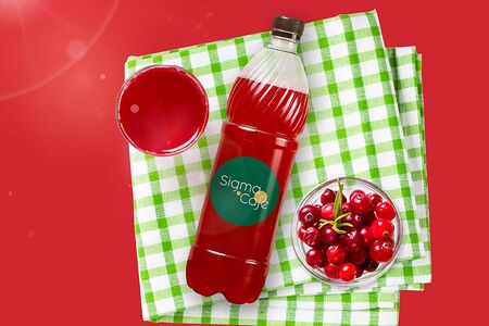 Морс клюквенный собственного производства