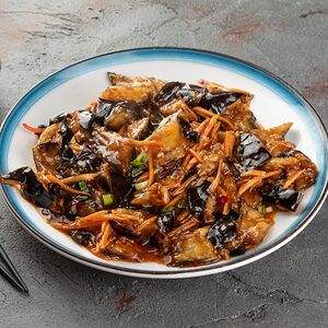 Баклажаны в соусе юйсай 鱼香茄条