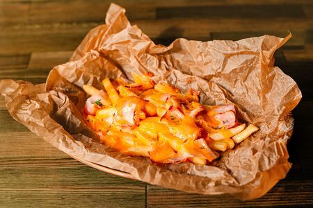 Фри бэк с чеддером