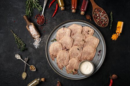 Язык с хреном