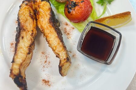 Стейк из осетрины