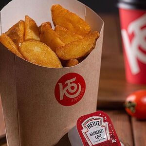 Картофельные дольки по-деревенски