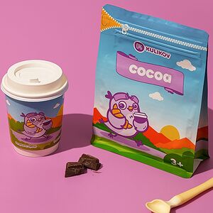 Какао Kulikov cocoa молотый