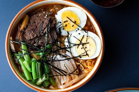 Рамен с телятиной