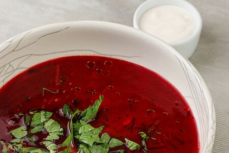 Борщ с телятиной